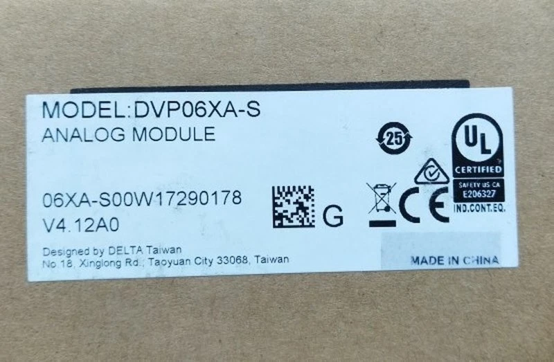 INDUSTRY 1PC New Delta DVP06XA-S PLC Module In Box Free Ship DVP06XAS #US