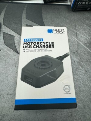 QUAD LOCK ACCESSORY MOTORCYCLE USA CHARGER QLA-MOT-USB 9348943003261