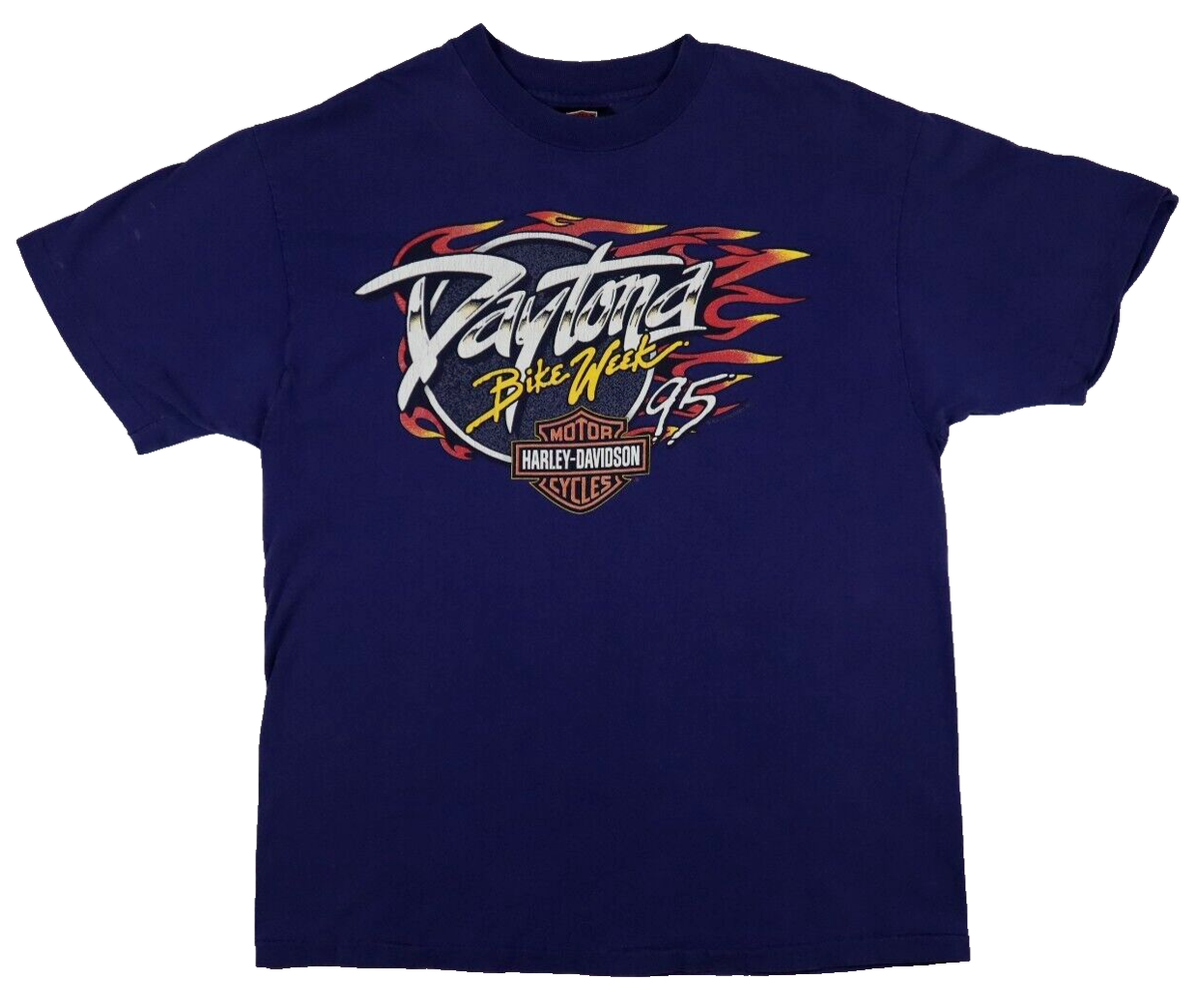 HARLEY-DAVIDSON Tシャツ 1995 L made in USA ▷ Vintage Harley Davidson T-Shirt 1995 | Made in USA | Two