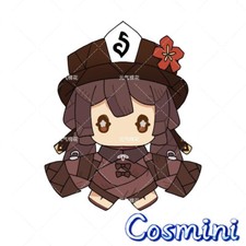 Genshin Impact Hu Tao 20cm Plush Doll Dress up Stuffed Toy Anime