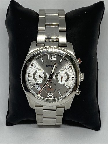 Fossil ES3883 Women Silver Stainless Steel Analog Dial Quartz Wrist Watch  LJ351 796483210561 | eBay