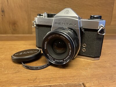 *Near Mint ++* Pentax Spotmatic SP Film Camera SMC Takumar 35mm F/3.5 Lens / JPN