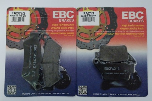 EBC Organisch Bremsbeläge Vorne und Hinten (2 Set) Für Indian Scout (2017 Zu