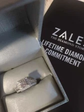 Zales wedding engagement ring 