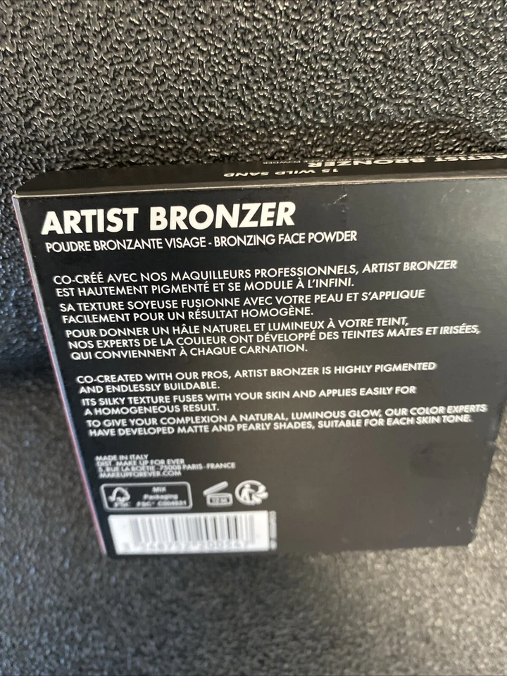 MAKE UP FOR EVER Artist Longwear Skin-fusing Matte Powder Bronzer 15 Wild Sand - Image 2 of 4