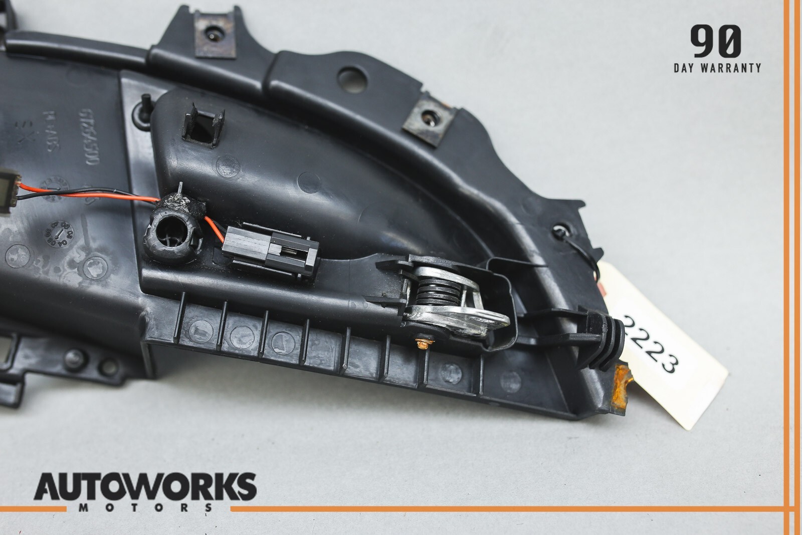 03-13 Maserati Quattroporte M139 Rear Left Side Interior Door Handle Chrome OEM