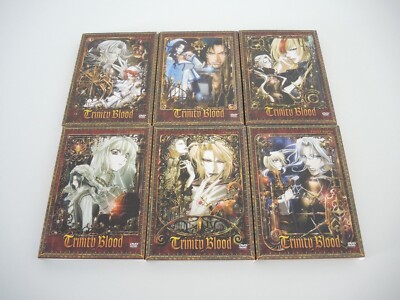 Anime * Trinity Blood: komplette Serie * Vampire * 6 DVDs mit Schubern * Deutsch
