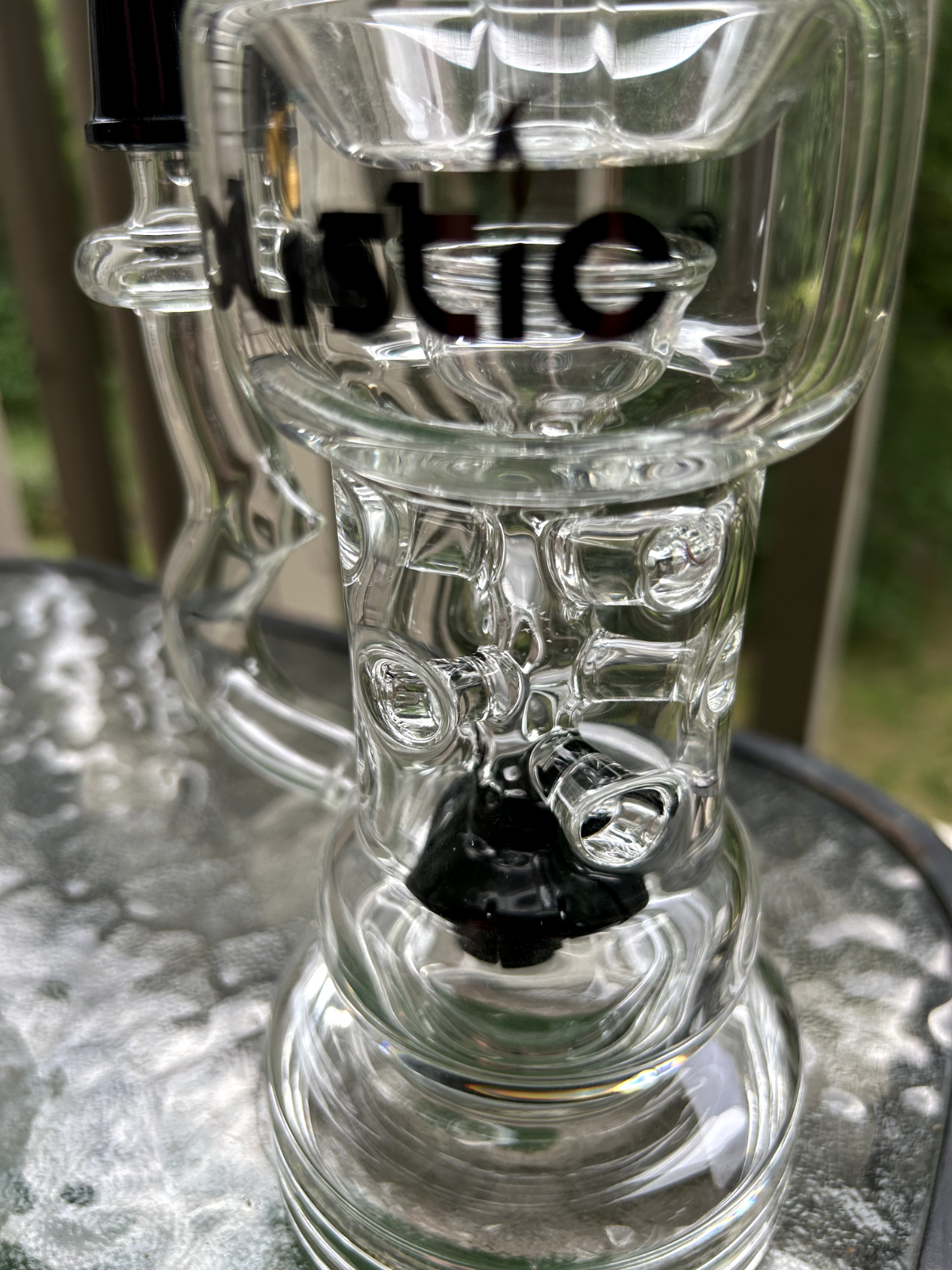 Holistic Glass Tobacco Water Pipe