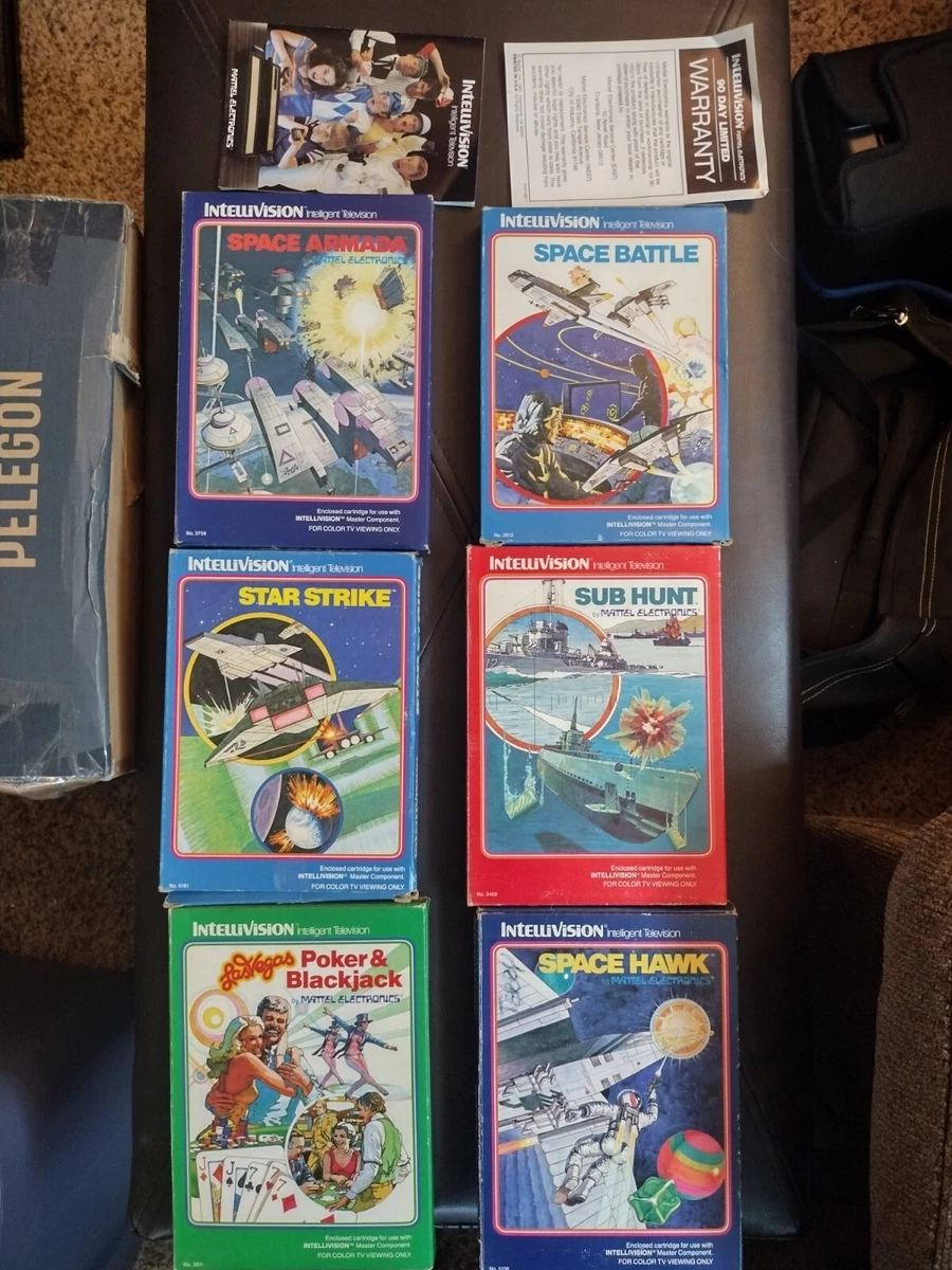 Sub Hunt Mattel Intellivision Bon Etat Epoque Guerre De L Univers Candy