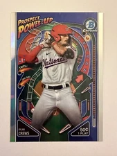 2024 Bowman - Mega Box Chrome Prospect Power-Up Dylan Crews #PP-10 (RC)