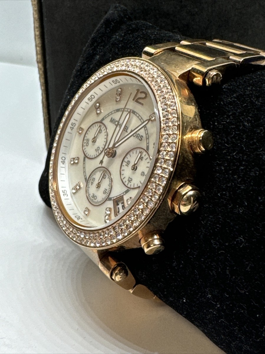 Michael Kors Parker MK5491 Women\'s Gold Stainless Steel Analog Dial Watch JNA227 Michael Kors Women main image 3