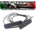 1982-92 PONTIAC FIREBIRD K2000 KNIGHT RIDER KITT KARR 1/2 SEASON DOOR LED SET