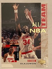 1994 Upper Deck Hakeem Olajuwon Houston Rockets #13 All NBA