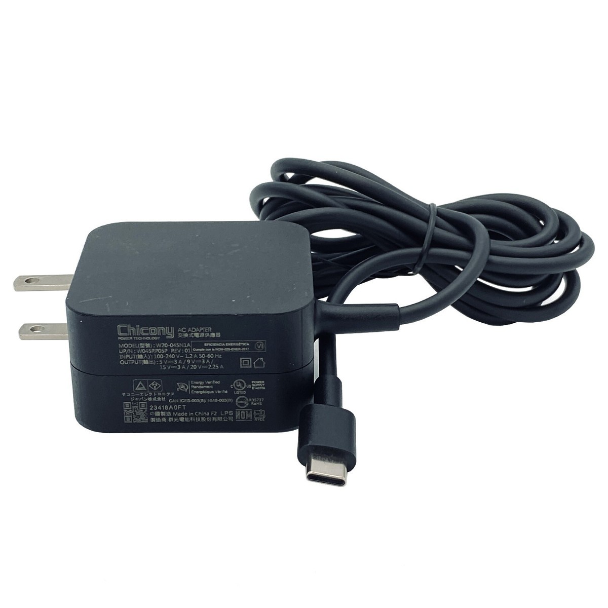 Genuine Valve Steam Deck AC Adapter Power Supply W20-045N1A