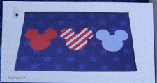 Disney's Americana Mickey Mouse Head Outline Bathroom Bath Rug 20x30 NWT