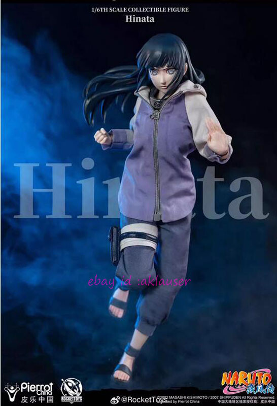 RocketToys Roc-006 1/6 Hyūga Hinata Action Figure Toy Model In