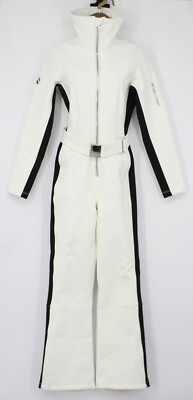 CORDOVA OTB JUMPSUIT MIT GÜRTEL SKIANZUG DAMEN S CLOUD WHITE UVP 1000  AD