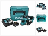 Makita Dkp 181 RT1J Hobel Falzhobel 82 Mm 18V + 1X Akku 5Ah + LadegeräT + Makpac