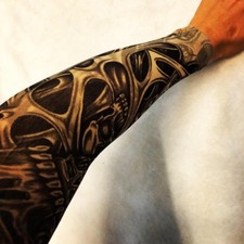 Tattoo Sleeve Kompletter Arm Bedrucktes Nylon *neu* 💀😍🤗🤷🏻‍♀️😅👏🔝