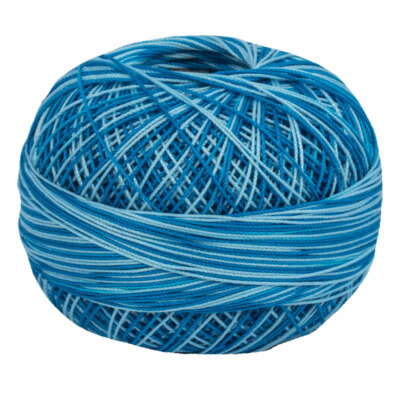 Lizbeth Egyptian Cotton Crochet Thread Size 20 Color 142 Turquoise Twist