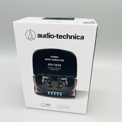 Audio Technica ATH-TWX9 Noise-Canceling Earphones Wireless Box from Japan FS