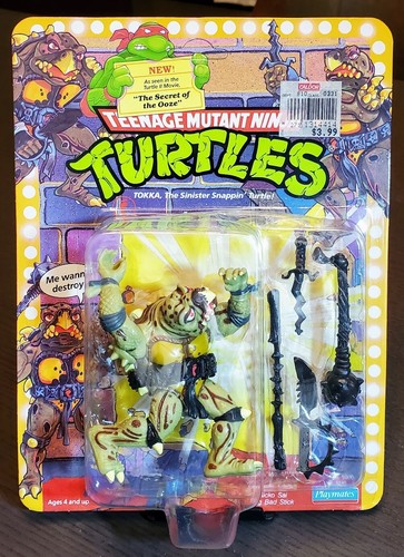 MOC Playmates 1991 TMNT The Secret of The Ooze TOK...