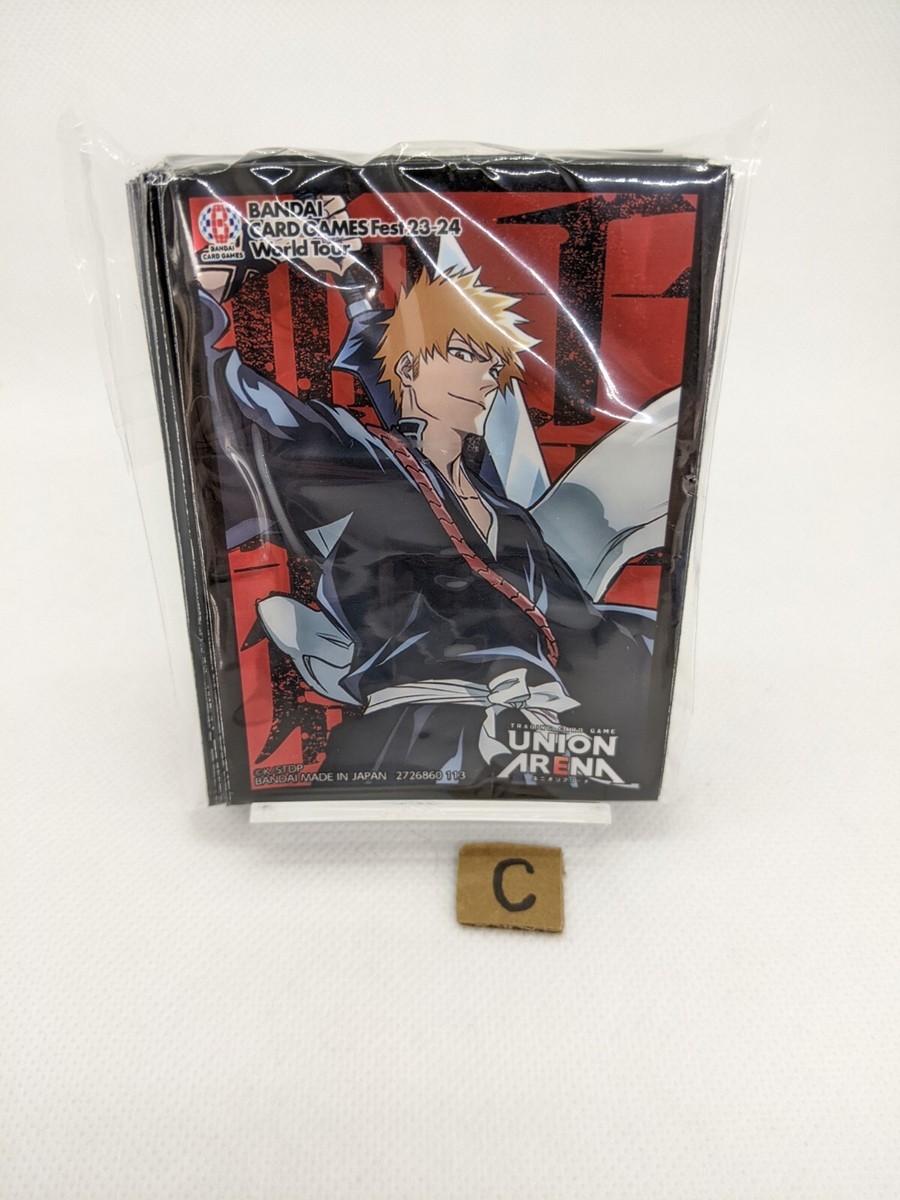 x60 Deck Sleeves Bleach Bandai Games Fest 23-24 UNION ARENA Official Japan / A2 | eBay