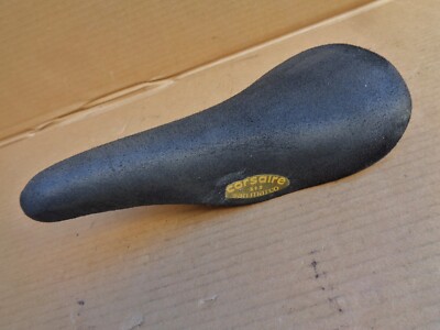 Vintage Rennrad Sattel Vintage Obermaterial Wildleder Marke Corsaire 313 San Marco.