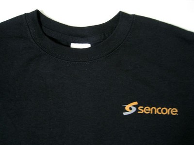 Sencore   Electronics Test Equipment M Medium Black T-Shirt New NWOT