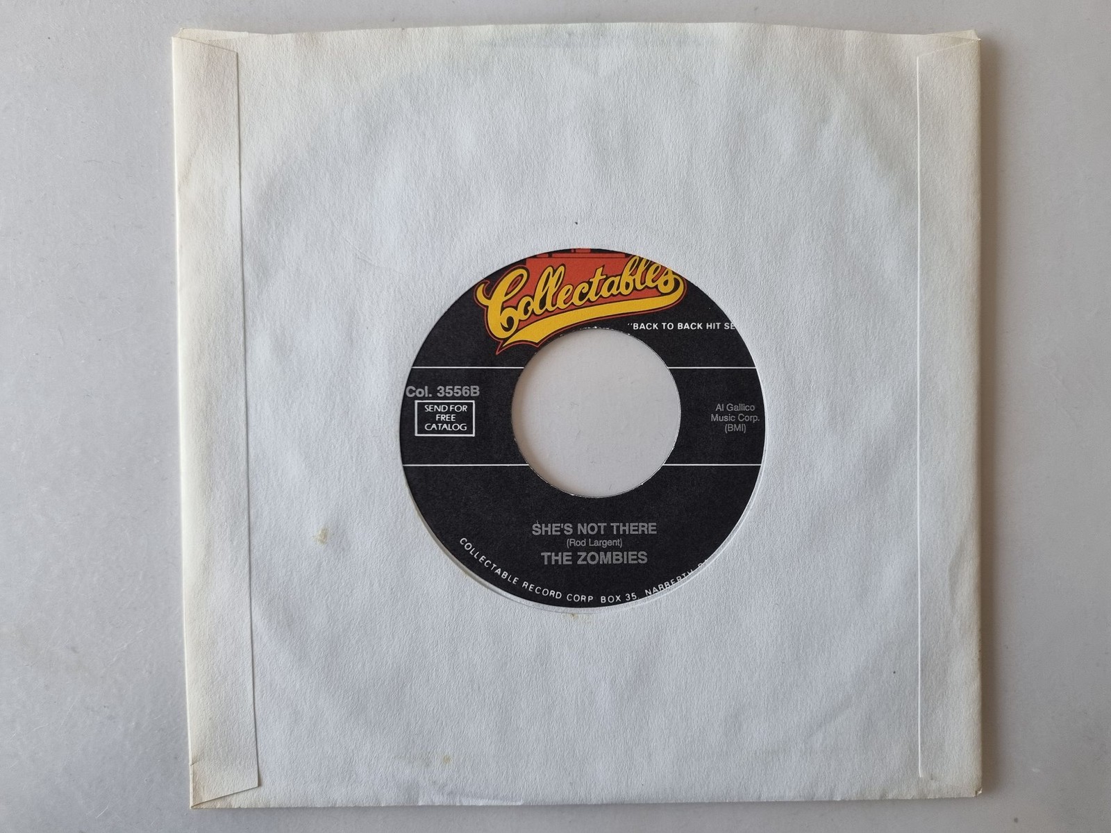 The Zombies - She's Not There/ Tell Her No 7'' Vinyl US