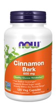 NOW Supplements - Cinnamon Bark 600 mg 120 Capsules