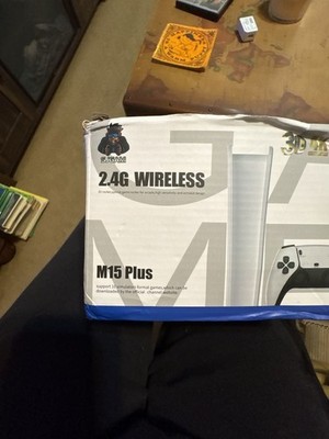 SJGAM M15 Plus 4K Ultra HD Retro Game Stick with 2.4G Wireless Controllers
