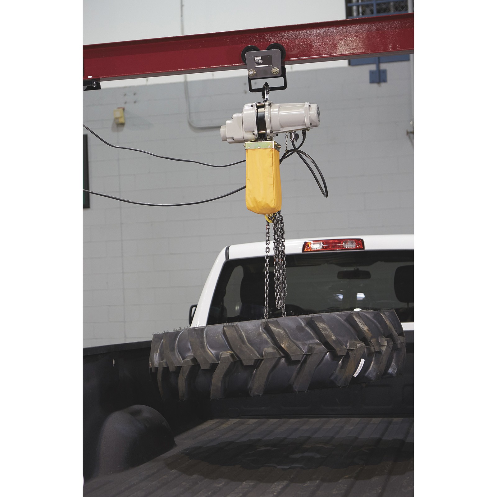 Strongway Electric Chain Hoist, 1-Ton Load Capacity, 9.8ft. Lift