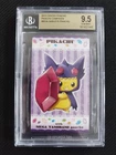 BGS 9.5 Poncho Pikachu Mega Sableye Business Card Japanese Pokemon Promo 2015