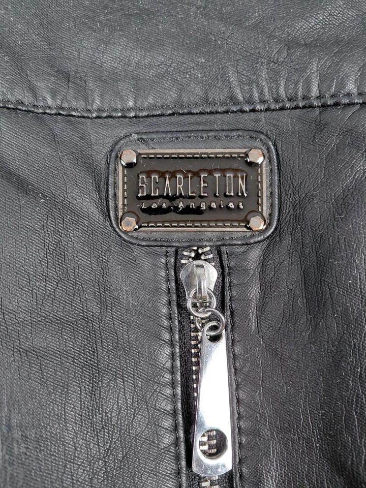 Cartera Scarleton Mujer Grande Hobo Bolso Cuero Vegano Lavado Bolso de Hombro Cartera Foto 2 de 4