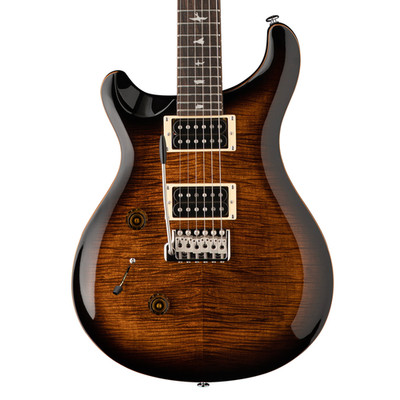 PRS SE Custom 24 Lefty Electric Guitar - Black Gold Sunburst - Open Box