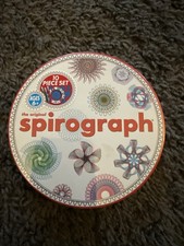 2020 Hasbro Spirograph Pocket-Size Tin 10 Pieces Set New Travel Size