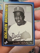 2001 Topps Jackie Robinson Golden Moments #783 Brooklyn Dodgers Baseball HOF