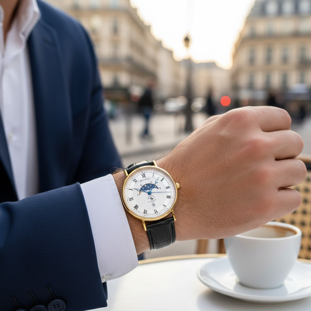 Montre homme Santa Barbara Polo SB.4.10014-4 bracelet cuir brun