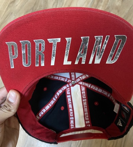 Portland Trail Blazers 2016 Official Draft adidas NBA Snapback Cap Hat Rip City - Picture 2 of 7