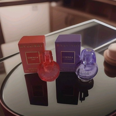 Bvlgari Omnia Miniature Duo - Coral & Amethyste (5ml/0.17oz Each)
