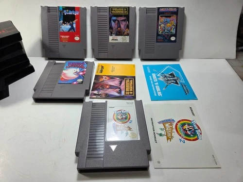 New ListingLot of 5 games   for NES   WORKING