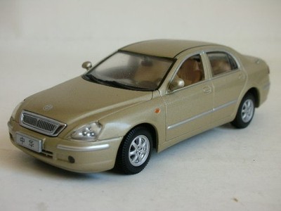 1/43 die-cast model of China Brilliance SY7200 sedan original packaging