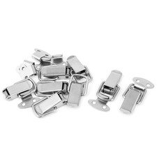 Toolbox Chest Box Spring Loaded Straight Loop Toggle Catch Latch Hasp 8pcs