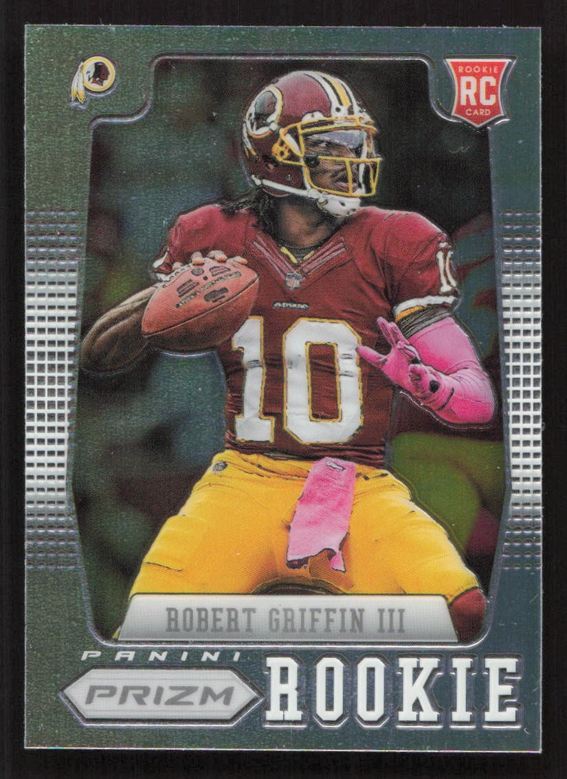 2012 Panini Prizm Robert Griffin III Silver Holo RC Rookie #227a Card