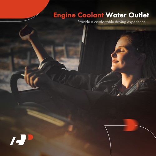 A-Premium Radiator Coolant Hose Connector for VW Jetta Passat Golf Tiguan Audi - Picture 3 of 9