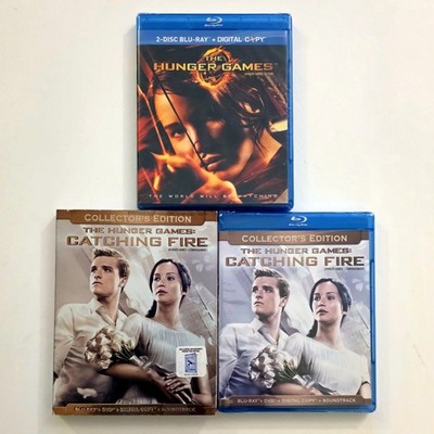The Hunger Games & Hunger Games: Catching Fire Bundle (Blu-ray) **BRAND NEW**