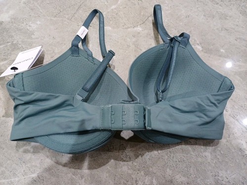 40B Bra Calvin Klein Seductive Comfort Light Demi Padded Bra BLUE PERFORMANCE - Picture 6 of 10