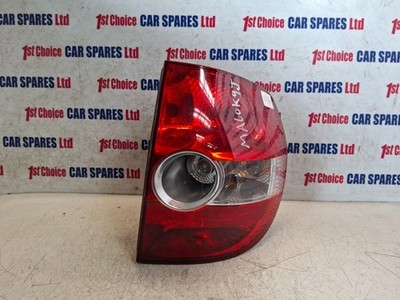 VOLKSWAGEN FOX HATCHBACK 3DR MK1 5Z1 2010 DRIVER SIDE REAR TAIL LIGHT LAMP