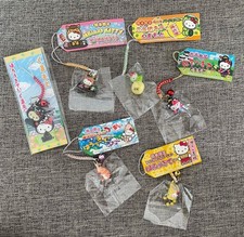 Hello Kitty charms Key Chain set of 6 Kumamoto Local Sanrio Japan Limited